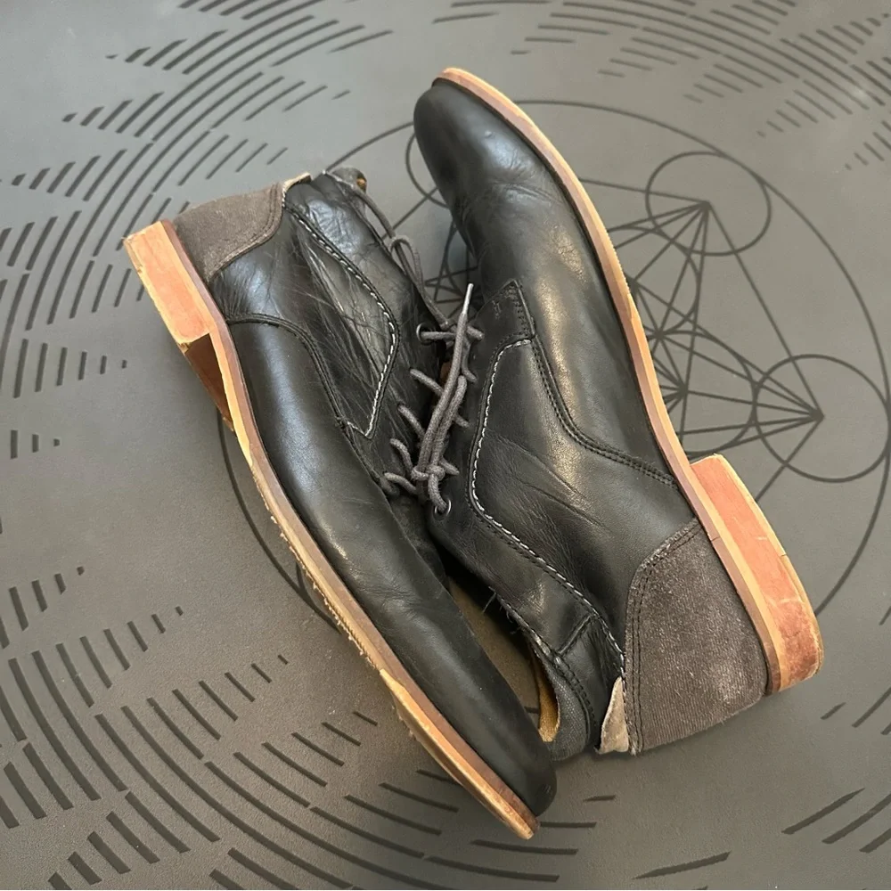 Men's Black Leather Dress Shoes Aldo